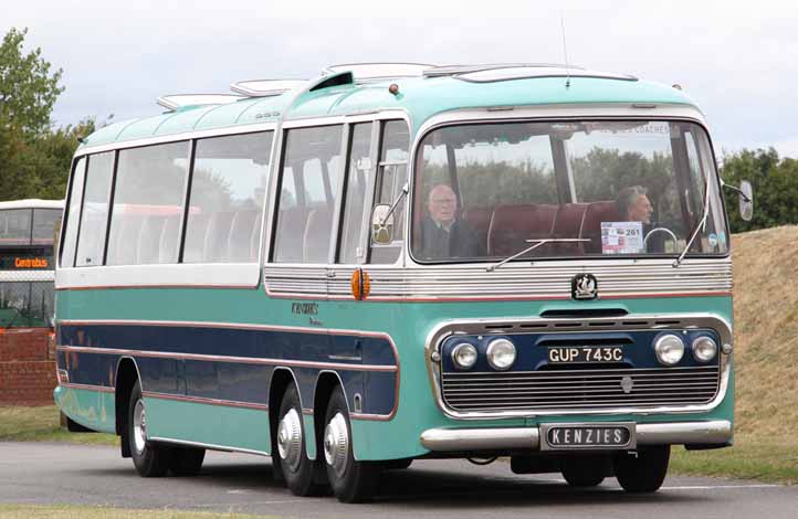 Kenzies Bedford VAL14 Plaxton Val GUP743C